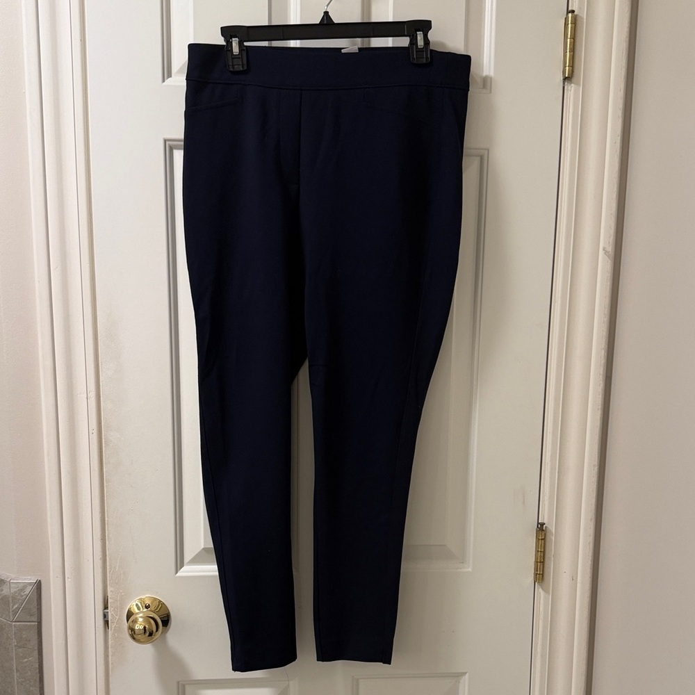 Chico's Dark Blue Ankle Pants